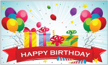 Happy Birthday Greeting Card